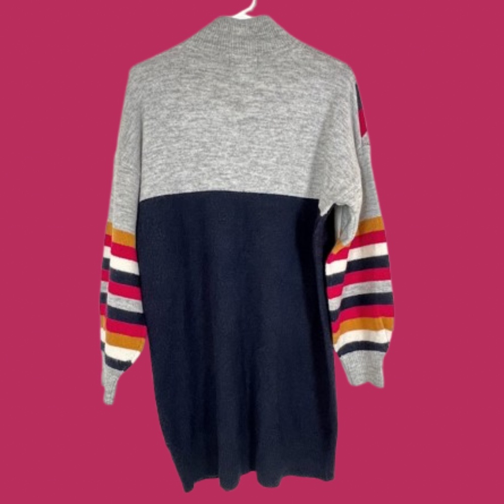 MINKPINK Acrylic Mock Turtleneck Tunic Sweater - Picture 8 of 8